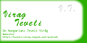 virag teveli business card